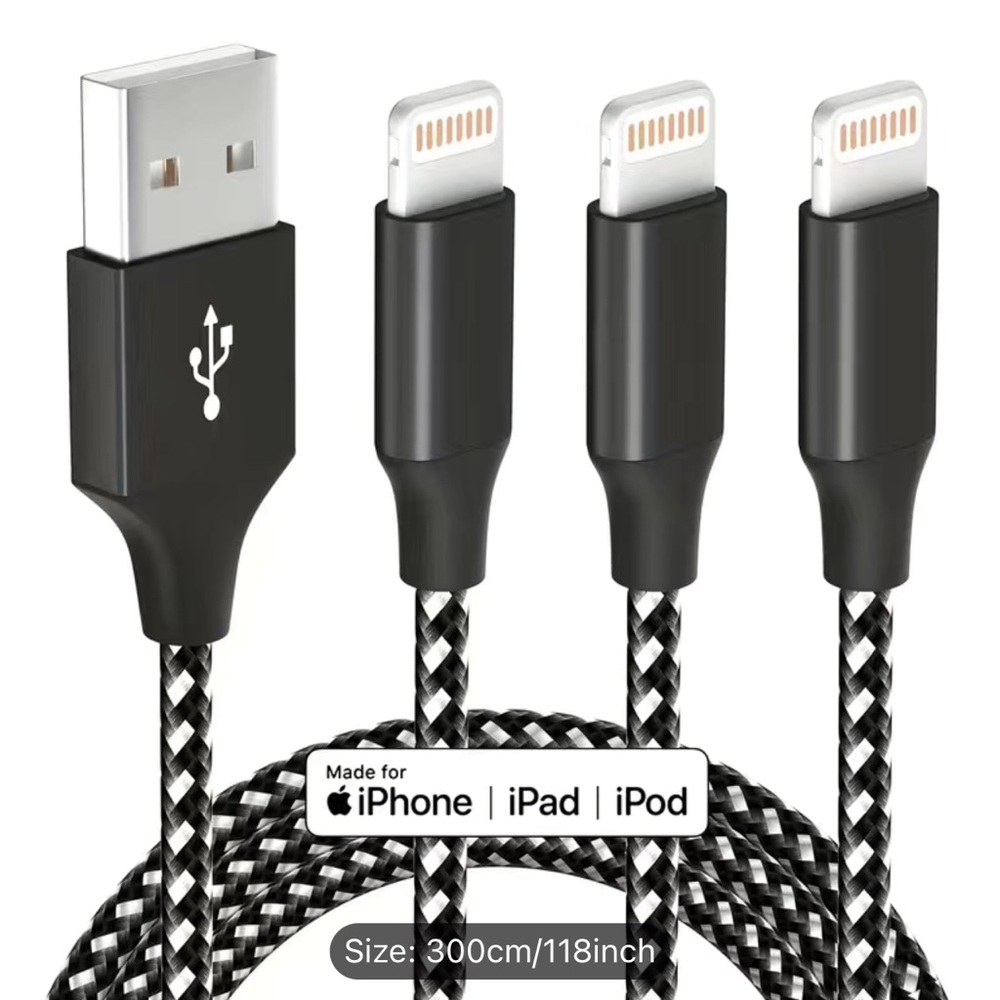 NEW iPhone 10ft. high speed cord for iPhone 13 12 11 Pro Max